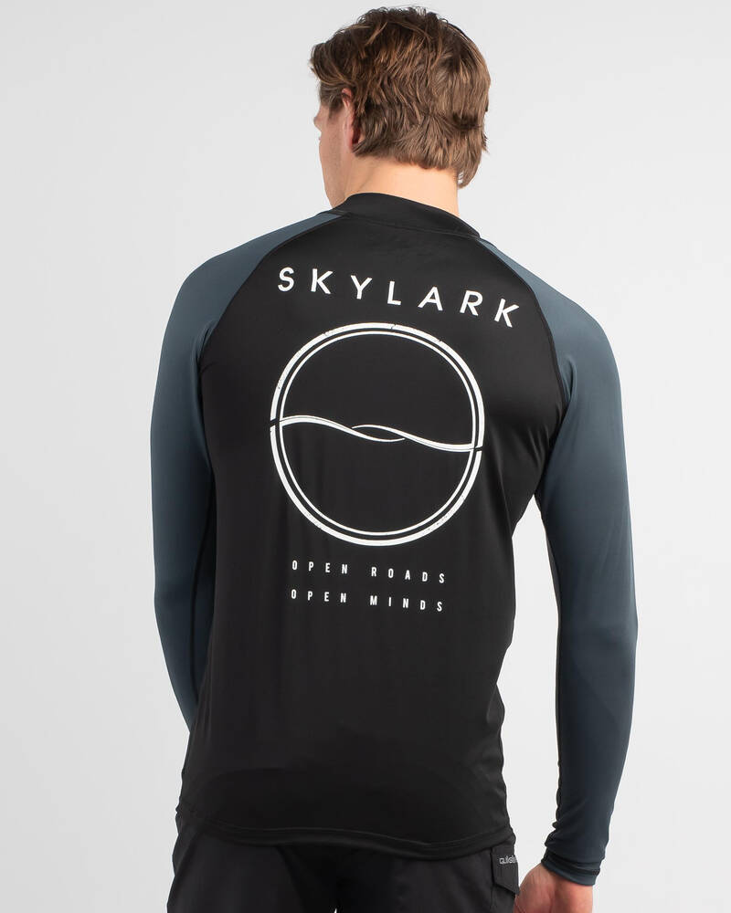 Skylark Inbound Long Sleeve Rash Vest for Mens