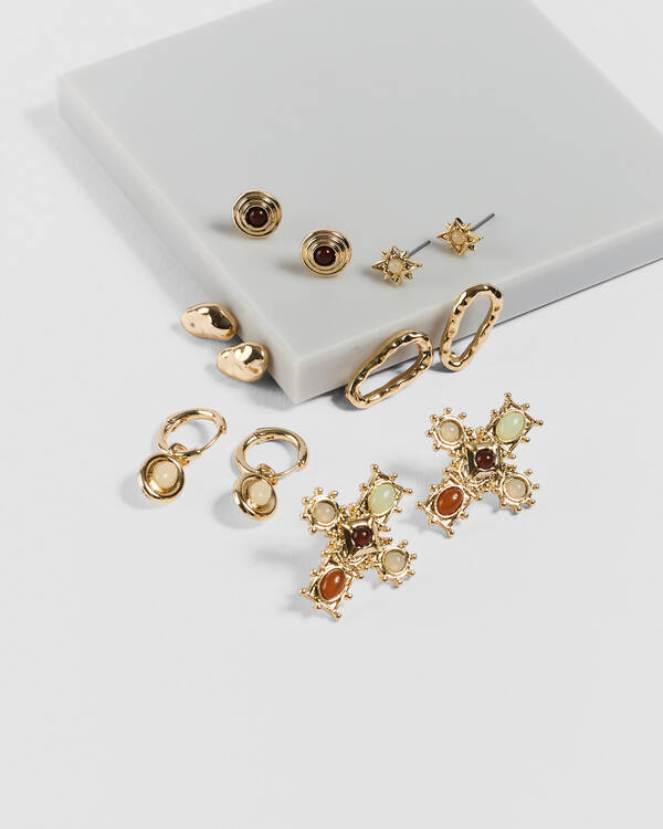 Karyn In LA Solomon Earring Pack for Womens