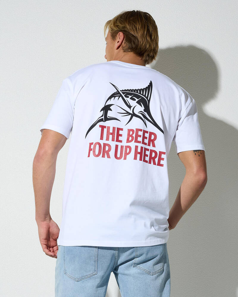 Great Northern Up Here Beer T-Shirt for Mens