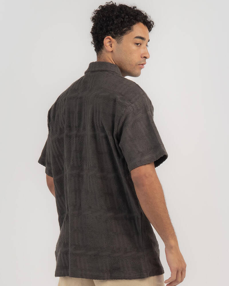 Billabong Loafer Button Up Short Sleeve Shirt for Mens