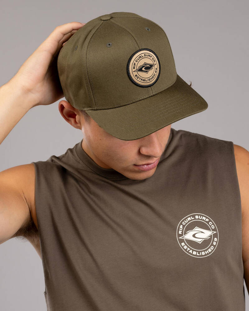 Rip Curl Stapler Snapback Cap for Mens