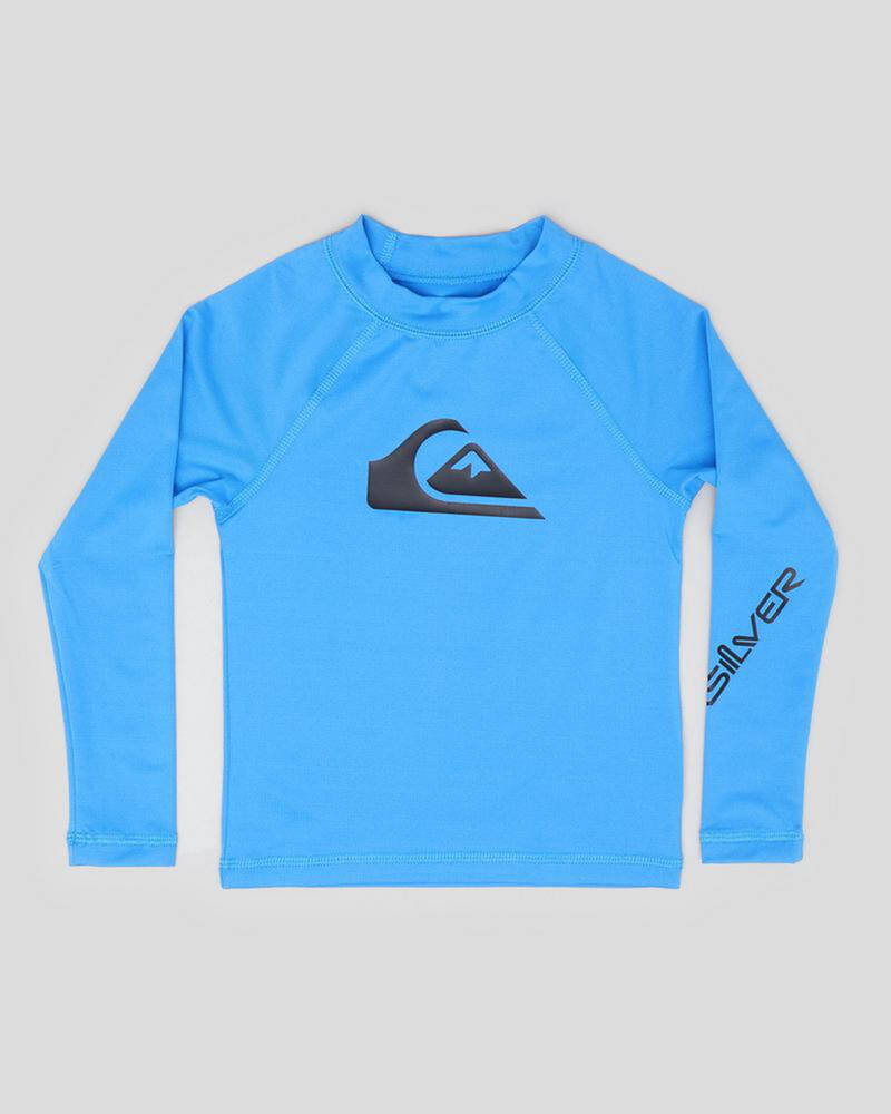 Quiksilver Toddlers' All Time Long Sleeve Rash Vest for Mens
