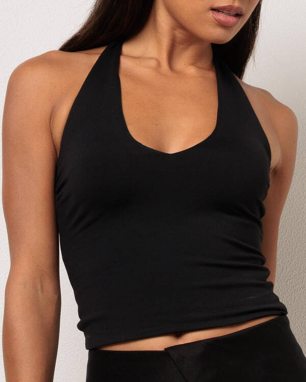 Ava And Ever Basic Halter Top for Womens