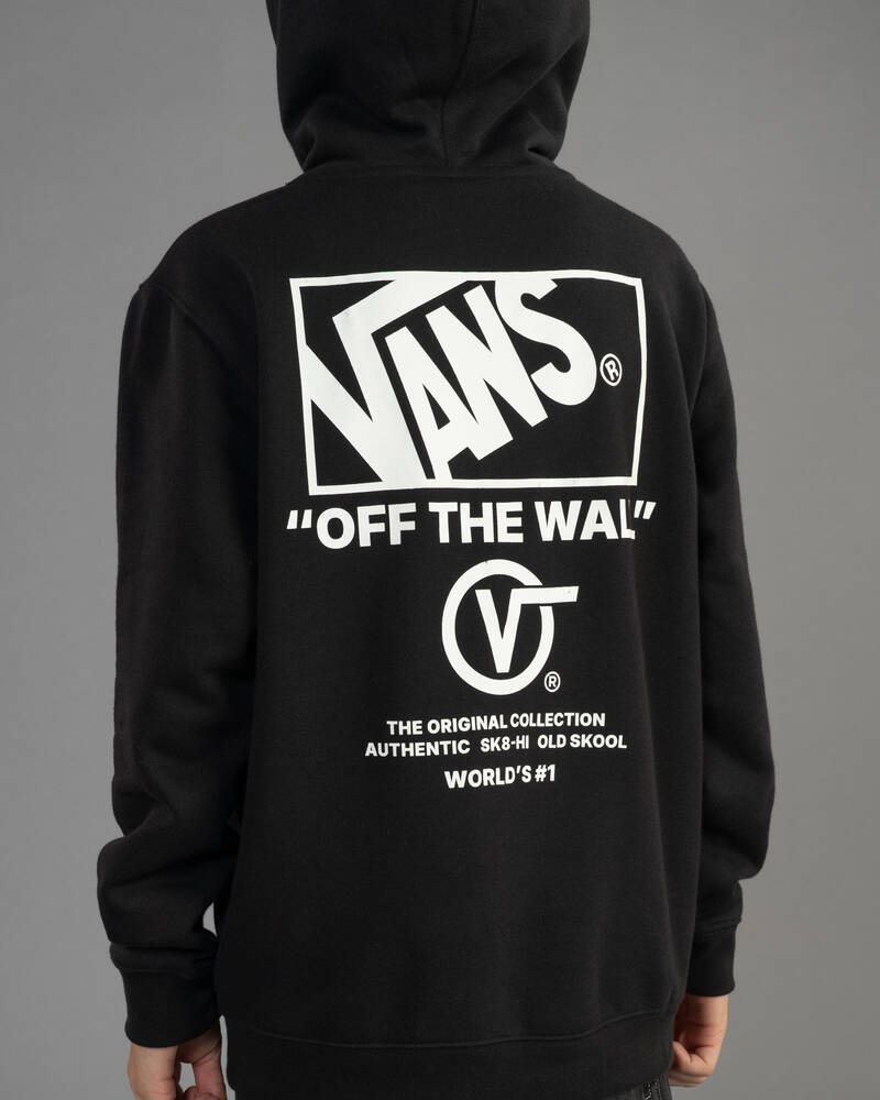 Vans Boys' Stacked Hi Pullover Hoodie for Mens