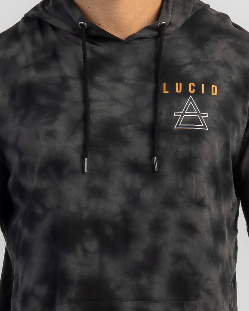 Lucid Foundation Long Sleeve Hooded T-Shirt for Mens