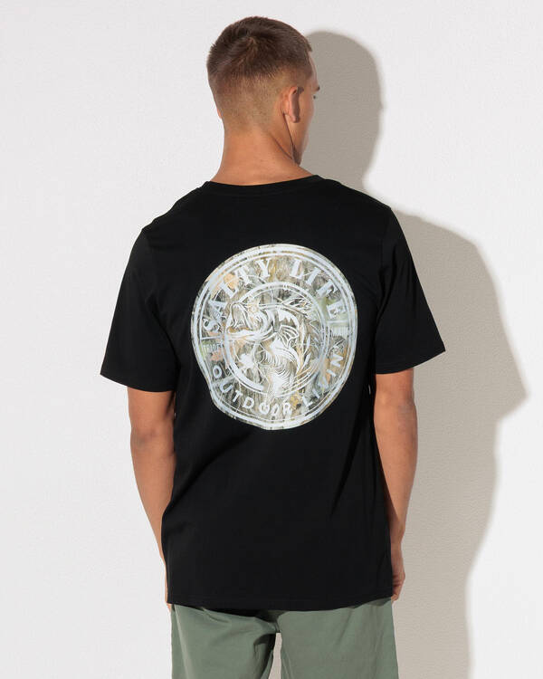 Salty Life Shadow Reel T-Shirt for Mens