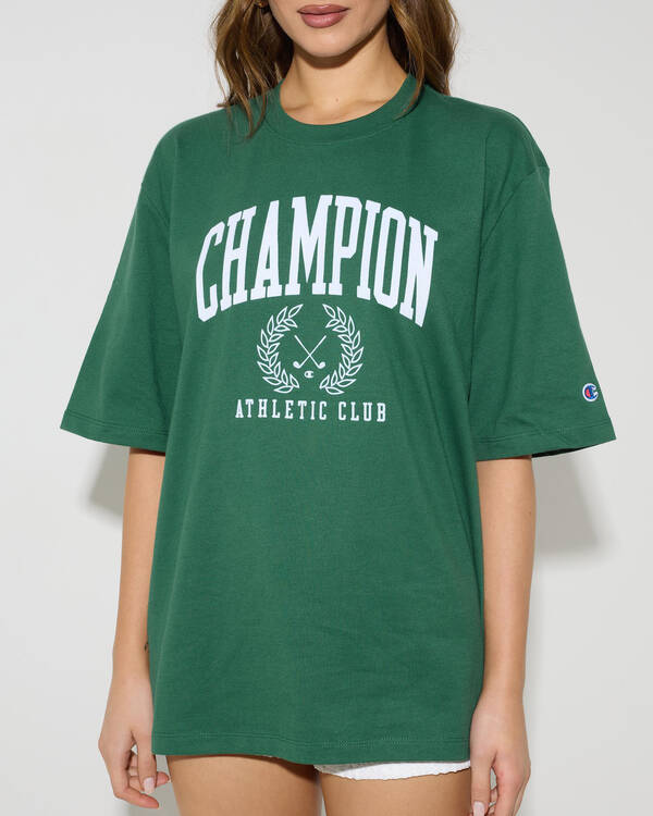 Champion Club Oversized T-Shirt for Womens
