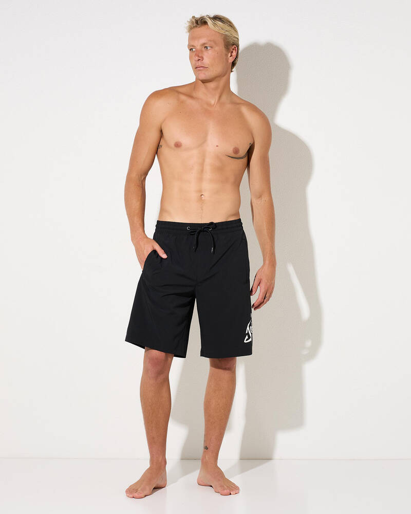 Jacks Graphite Elastic Waist Shorts for Mens