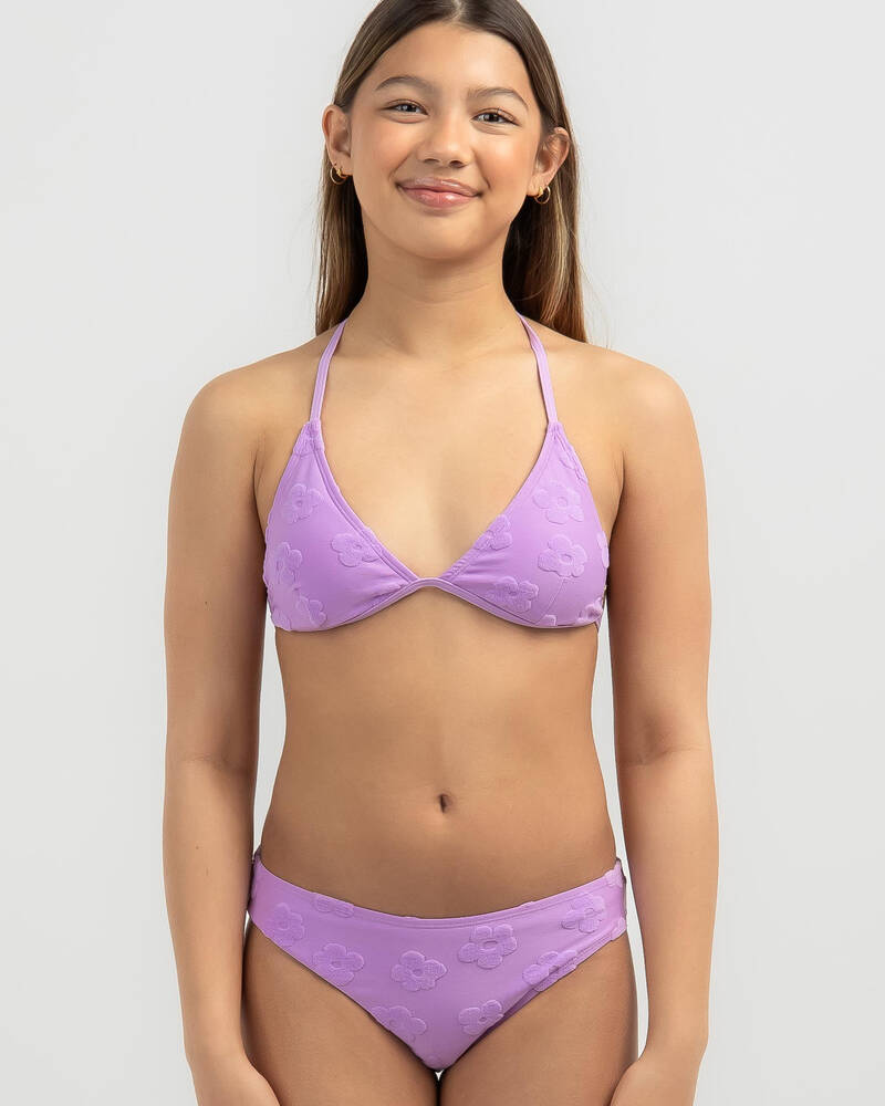 Kaiami Girls' Meadow Triangle Bikini Set for Womens