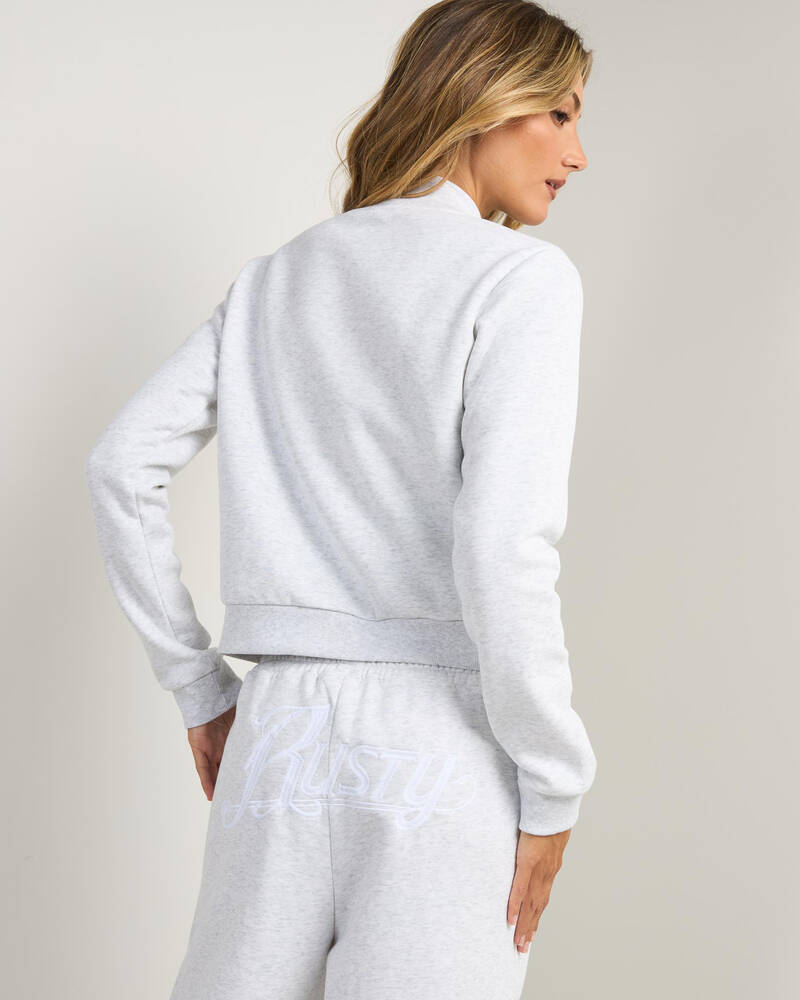 Rusty Trailer Trash Skimmer Zip Through Jacket for Womens