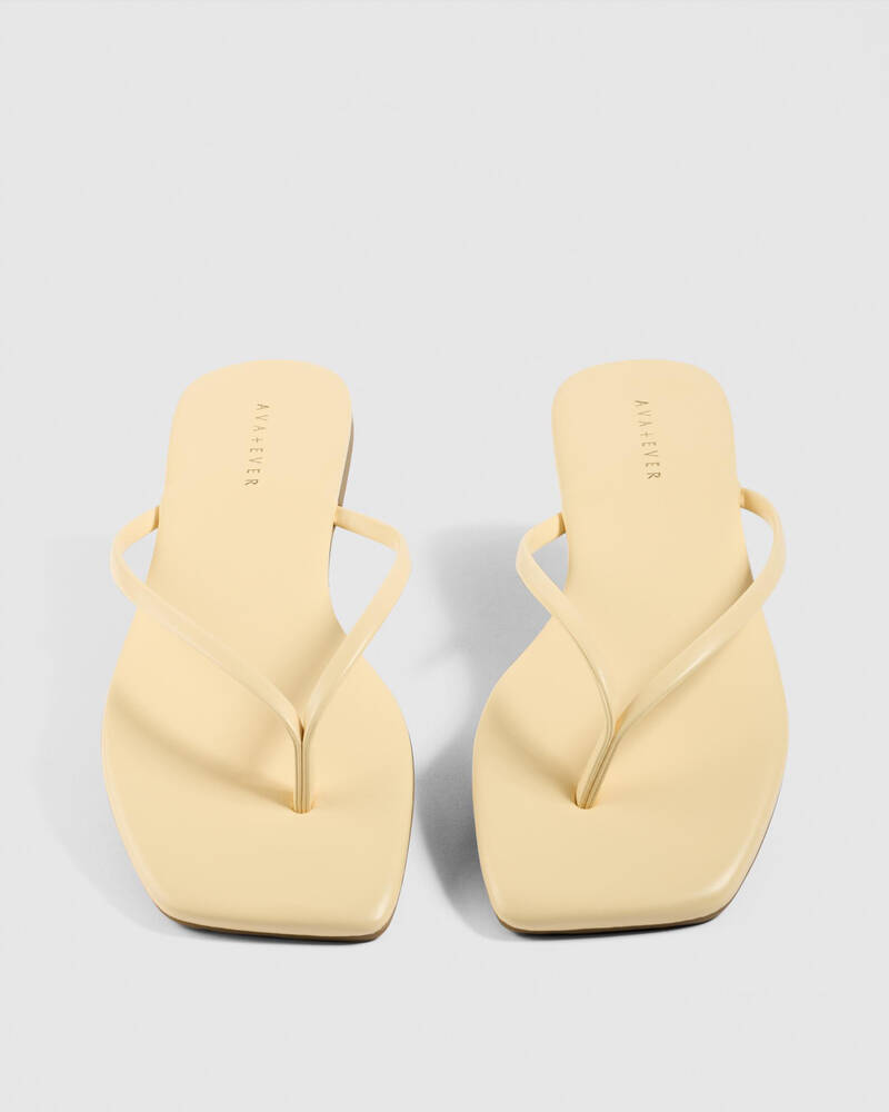 Ava And Ever Gigi Thong Slide Sandals for Womens