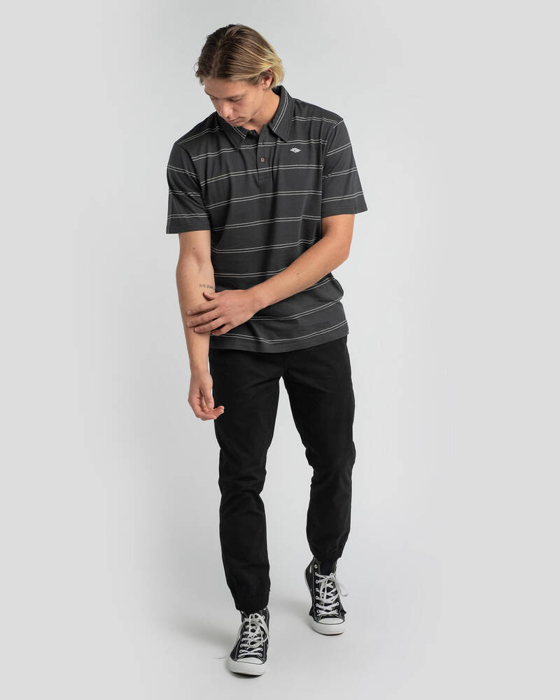 Rip Curl Plain Stripe Polo Shirt for Mens
