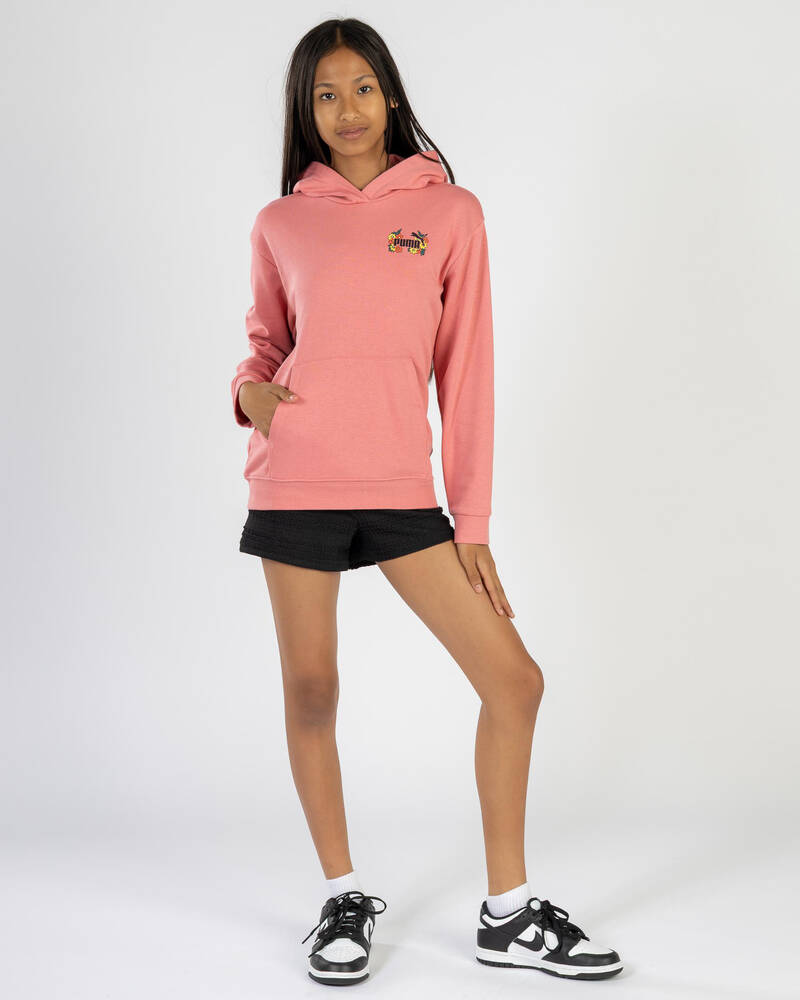 Puma MID90s Relaxed Graphic Hoodie for Womens