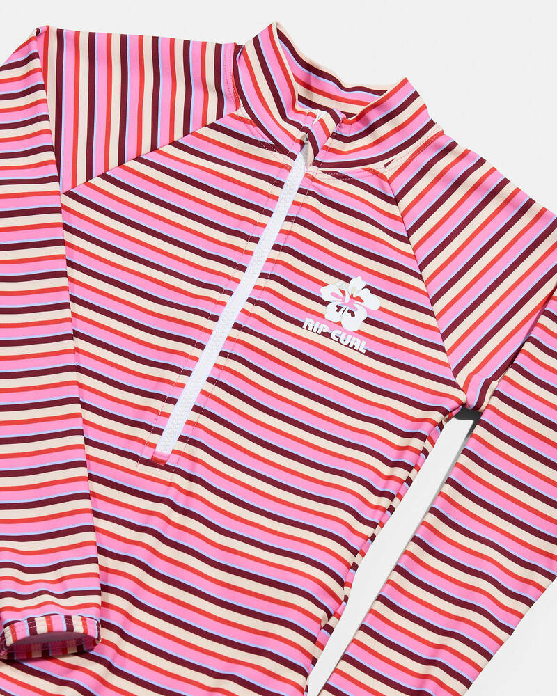 RIP CURL Toddlers' Sunset Stripe Long Sleeve Surfsuit for Womens