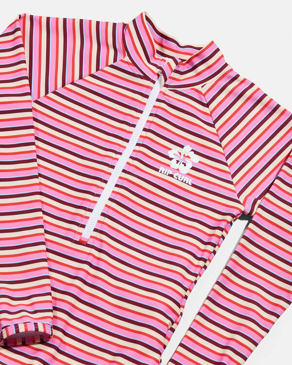 RIP CURL Toddlers' Sunset Stripe Long Sleeve Surfsuit for Womens