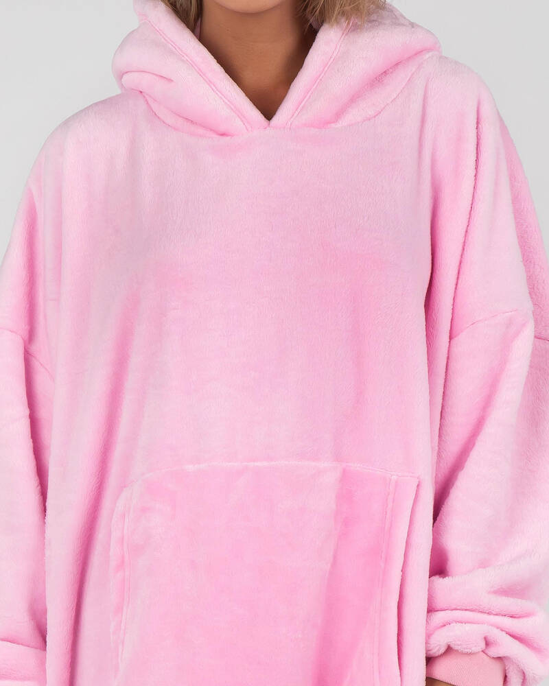 Mooloola Sunday Best Light Hooded Blanket for Womens