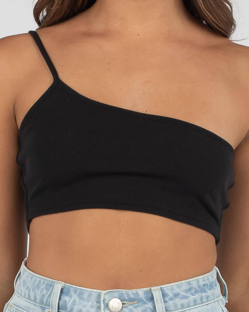 Ava And Ever The Wolf Crop Top for Womens