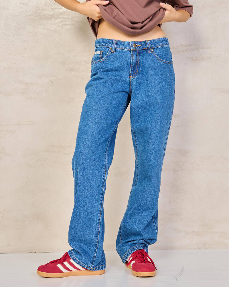 Suzy Straight Low Rise Jeans