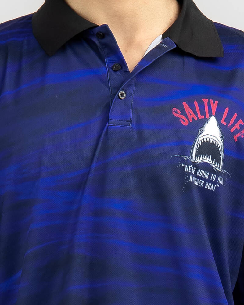 Salty Life Frenzy Fishing Shirt for Mens