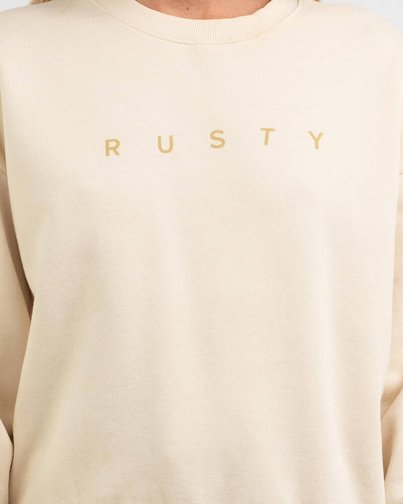 Rusty Essentials Sweatshirt for Womens