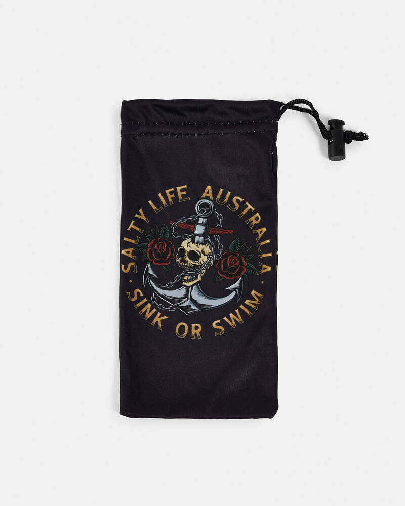 Salty Life Sink Or Swim Sunglasses Soft Case for Mens