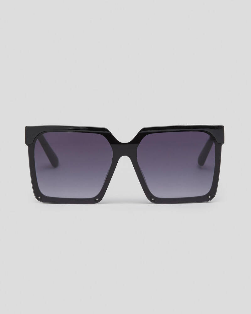 Indie Eyewear Cyprus Sunglasses In Black/smoke Fast Shipping & Easy