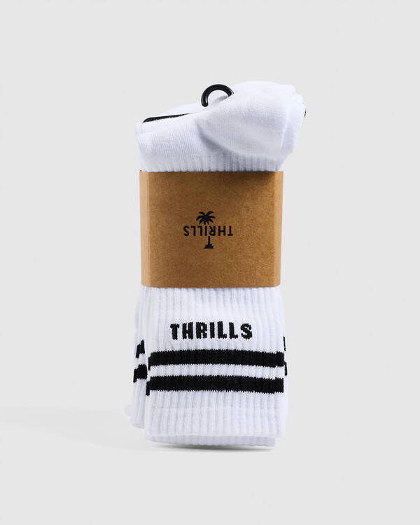 Thrills Minimal 5 Pack Socks for Unisex