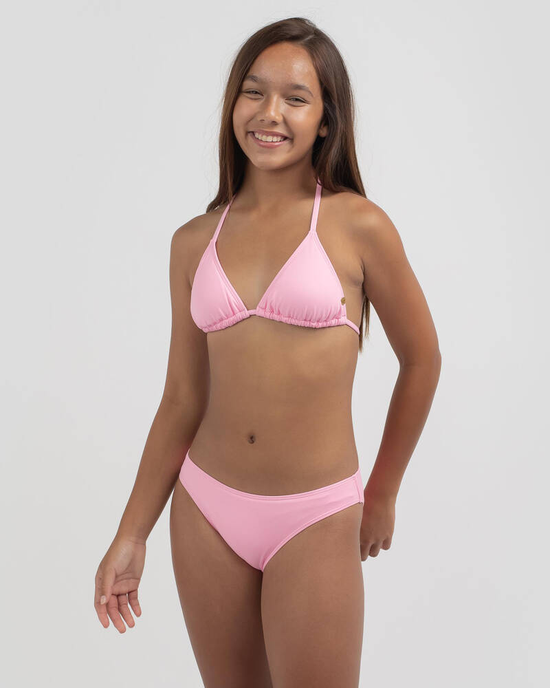 Kaiami Girls' Lara Sliding Triangle Bikini Set for Womens
