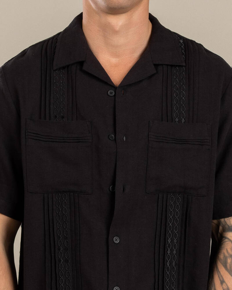 Thrills Pit Stop Bowling Short Sleeve Shirt for Mens