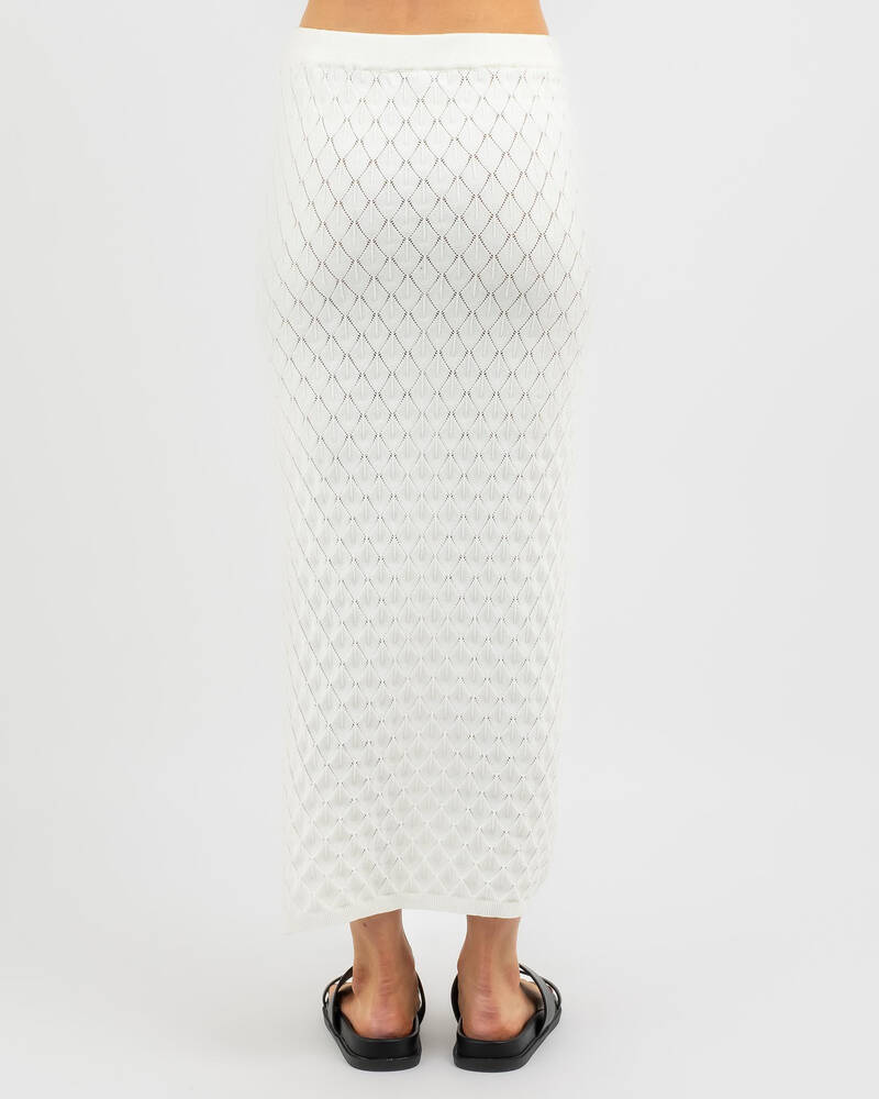 Rusty Leo Maxi Knit Skirt for Womens