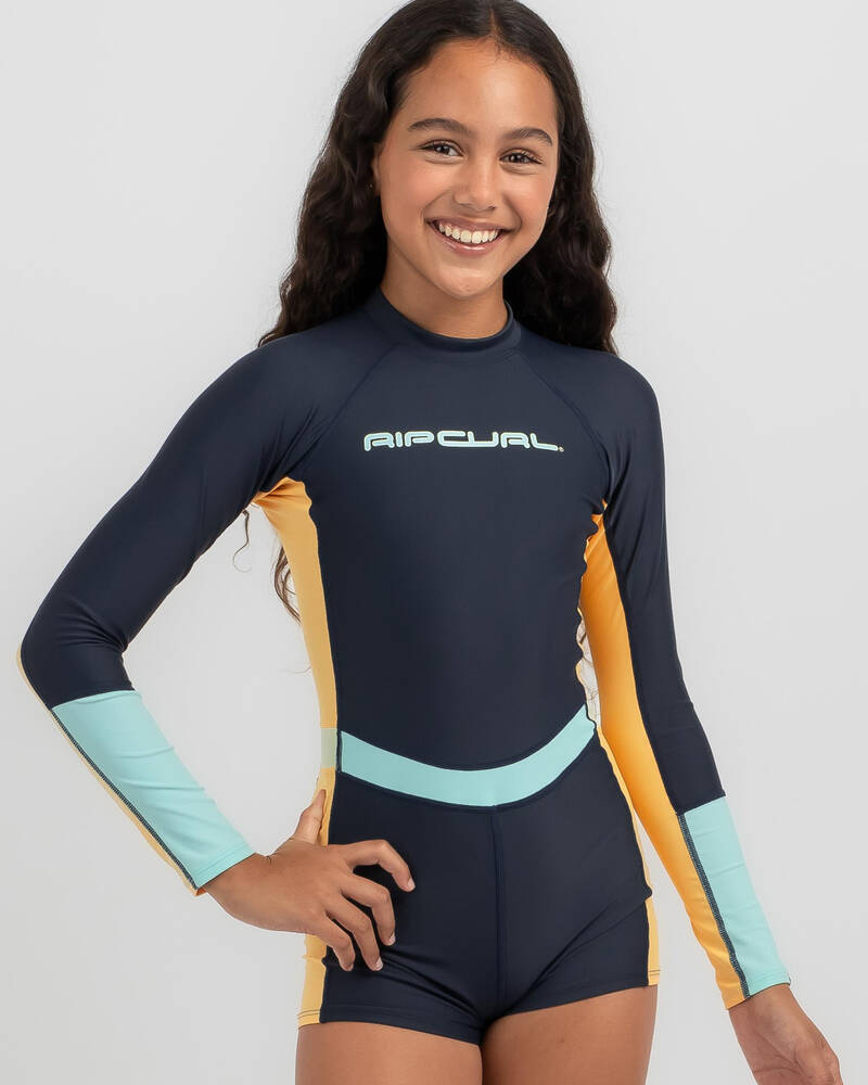 Rip Curl Girls' Block Party Long Sleeve Surfsuit for Womens