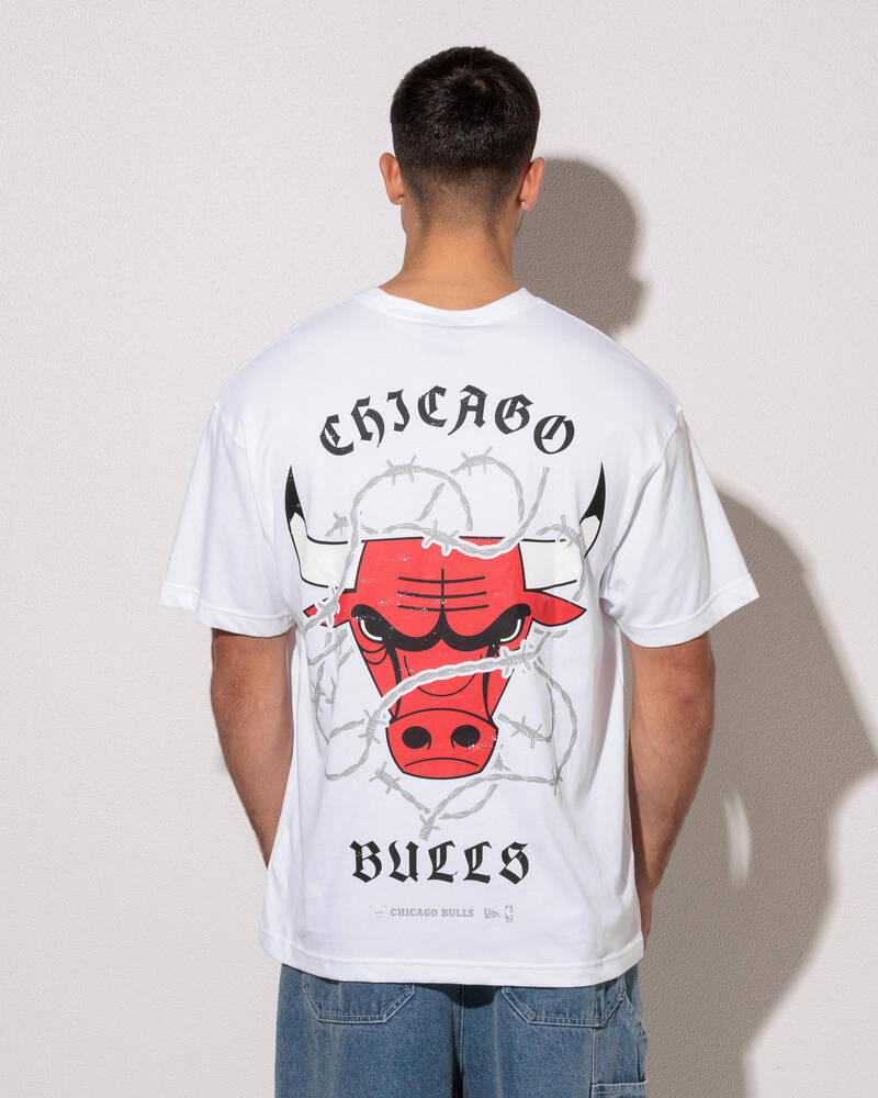 New Era Chicago Bulls Barbed T-Shirt for Mens