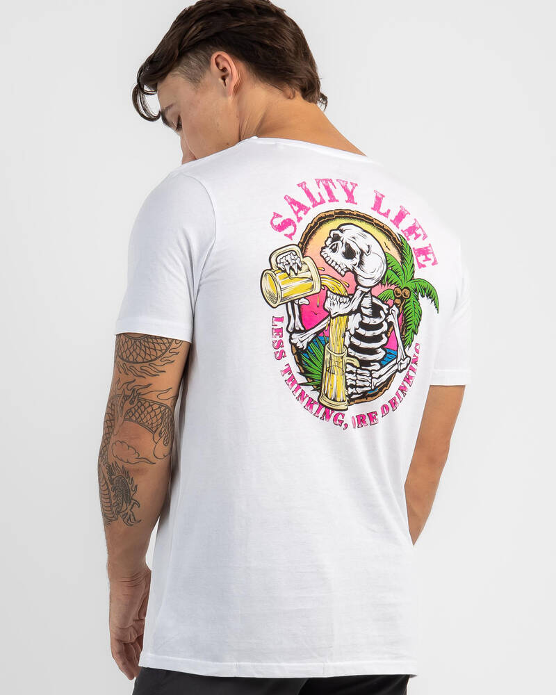 Salty Life Skull Duggery T-Shirt for Mens