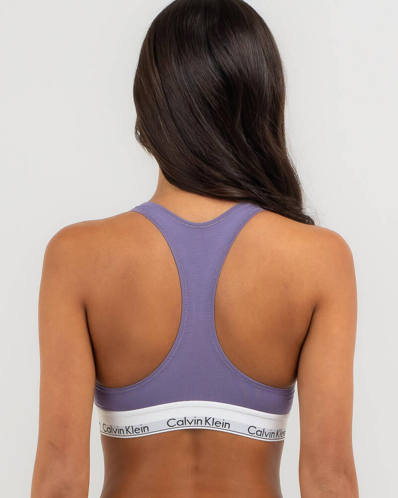 Calvin Klein Modern Cotton Unlined Bralette for Womens