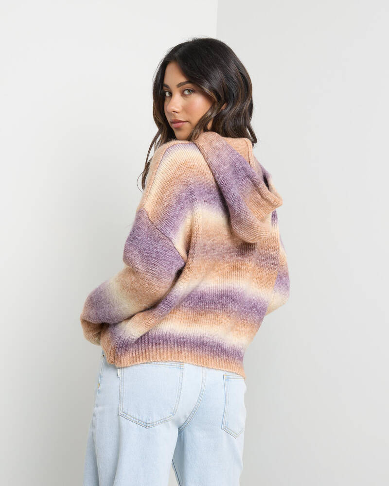 Mooloola Miami Hooded Knit Jumper for Womens