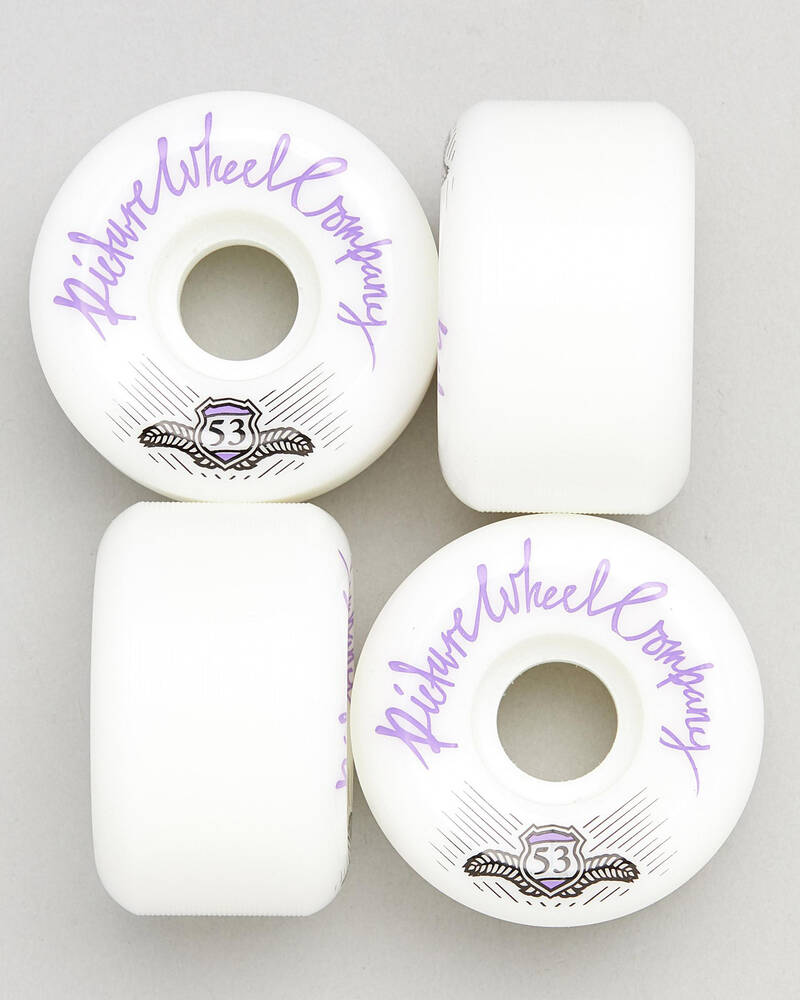 Picture Wheel Company Shield 83B 53mm Conical Shape Skateboard Wheel for Unisex