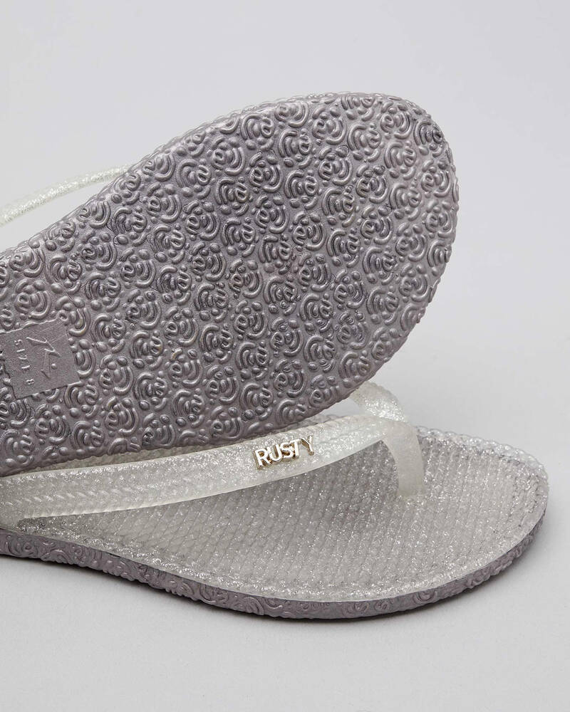 Rusty Blingin' Glitter Thongs for Womens