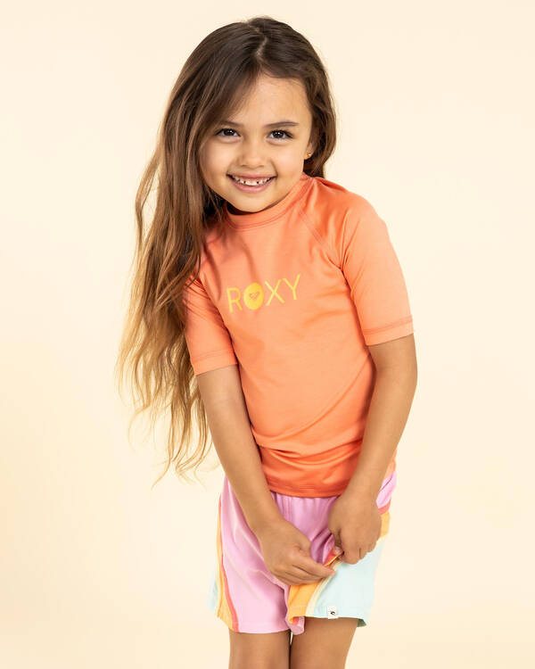 Roxy Toddlers' Essential Short Sleeve Rash Vest for Womens