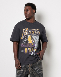 Mitchell & Ness Shaquille O'Neal Player Ticket T-Shirt for Mens image number null