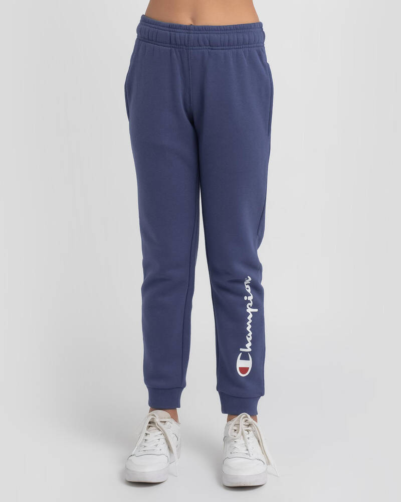 Champion Girls' Logo Track Pants for Womens