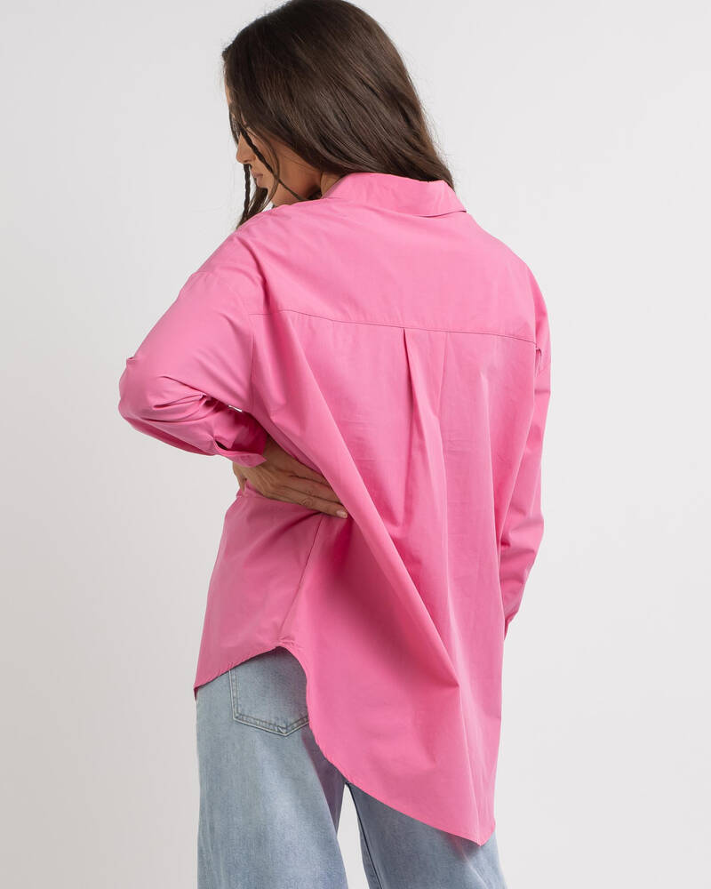Ava And Ever Material Girl Shirt for Womens