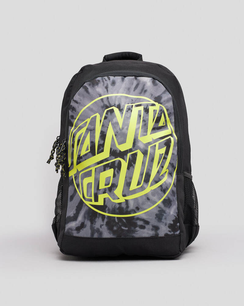 Santa Cruz Fish Eye Dot Tie Dye Backpack for Mens