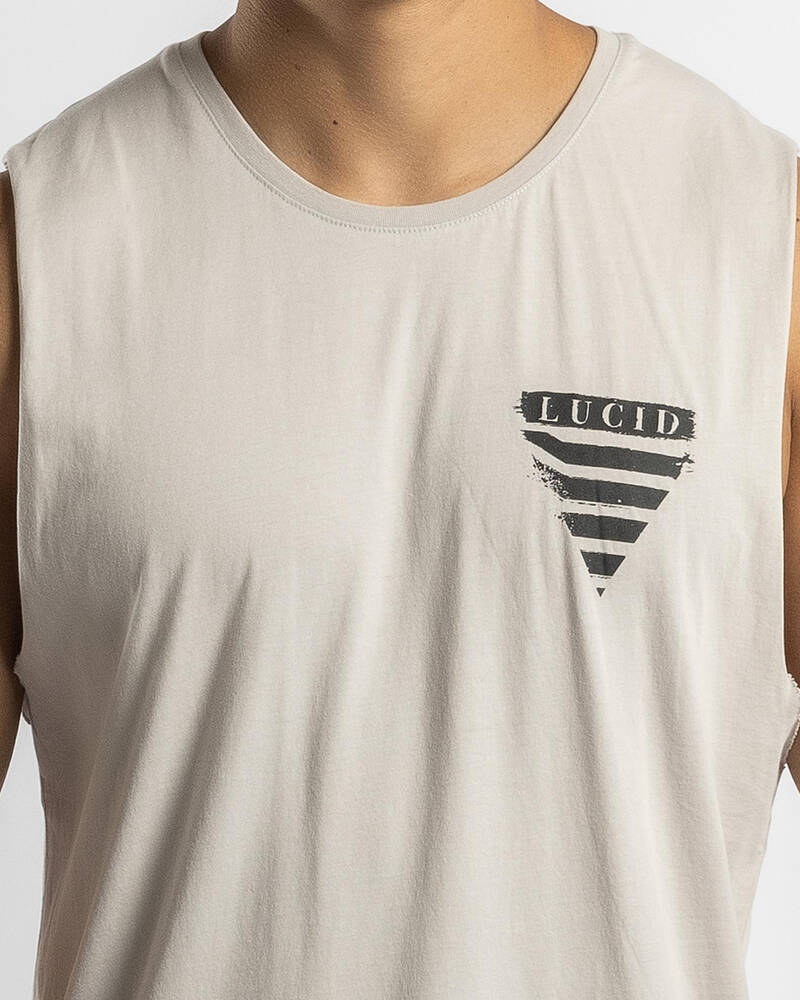 Lucid Brushed Muscle Tank for Mens