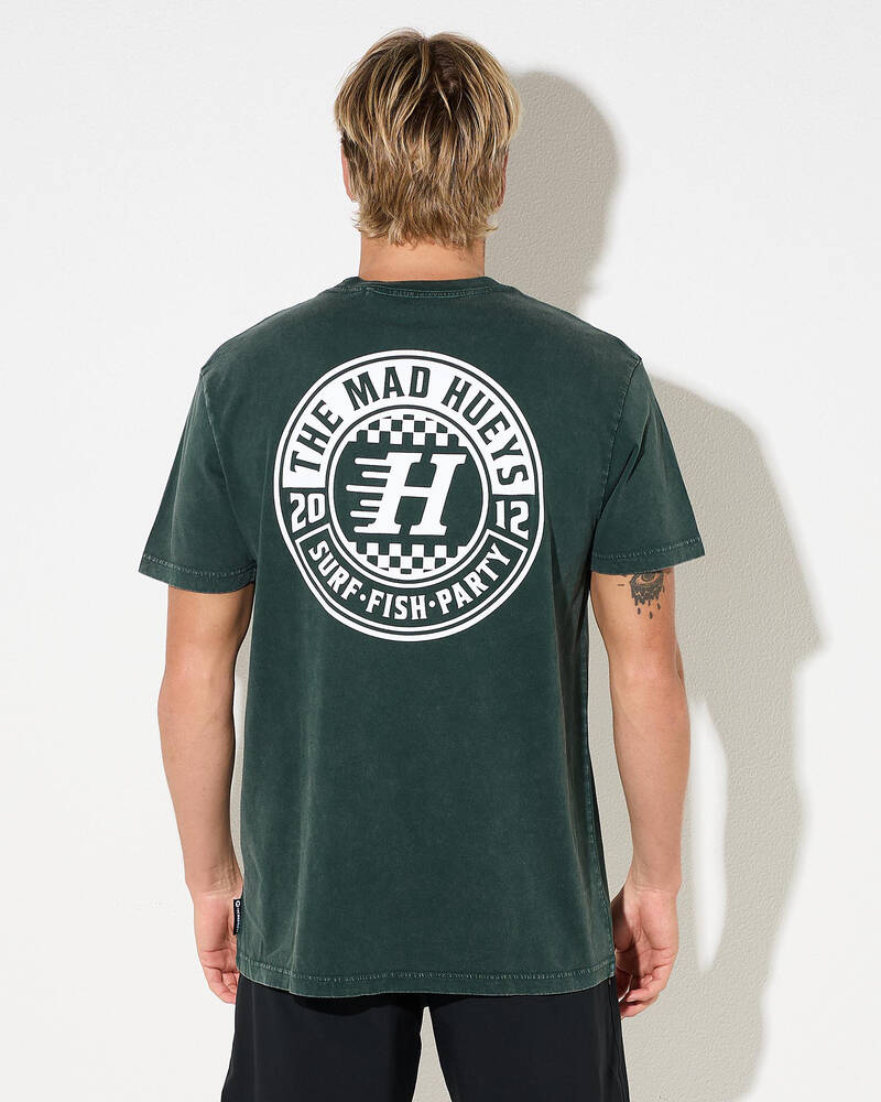 The Mad Hueys Checker Hueys T-Shirt for Mens