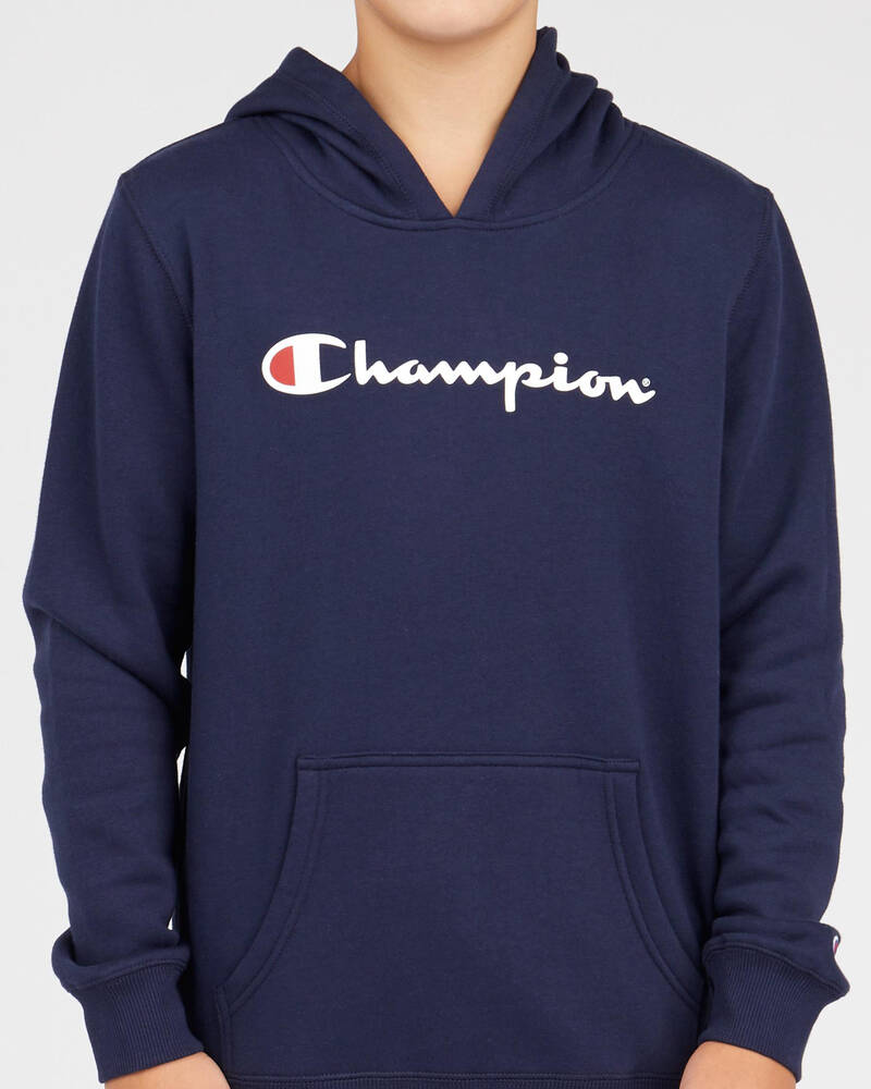 Champion Boys' Logo Hoodie for Mens