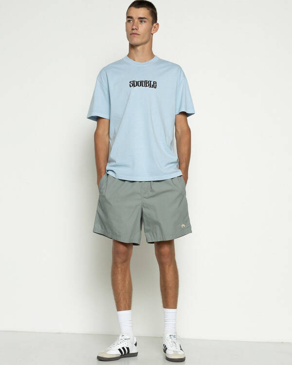 S-Double Poplin Coast Shorts for Mens