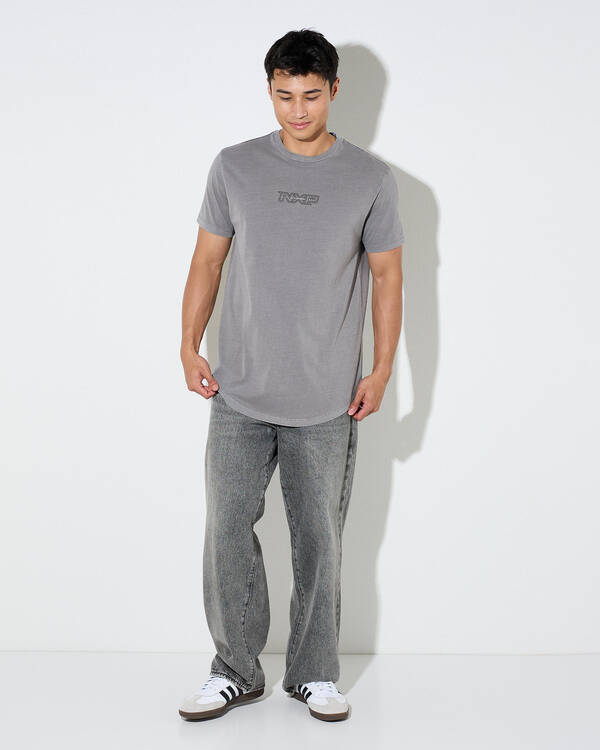 Nena & Pasadena Slateborn Dual Curved T-Shirt for Mens