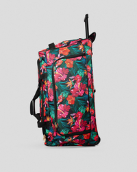 Mooloola Hibiscus Large Wheeled Travel Bag for Womens image number null