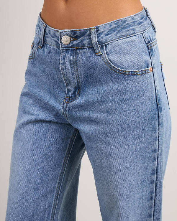 DESU Icon Straight Leg Jeans for Womens