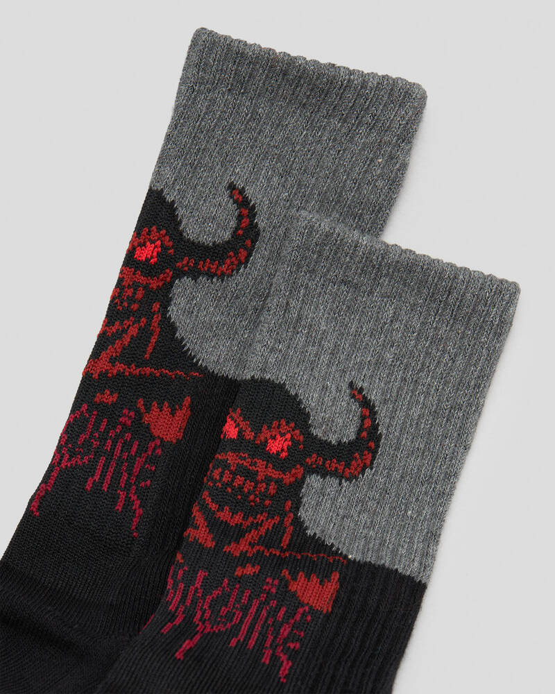 Toy Machine Hell Monster Socks for Mens